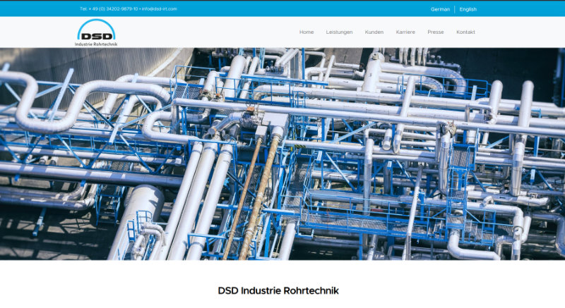 Referenz - DSD Industrierohrbau